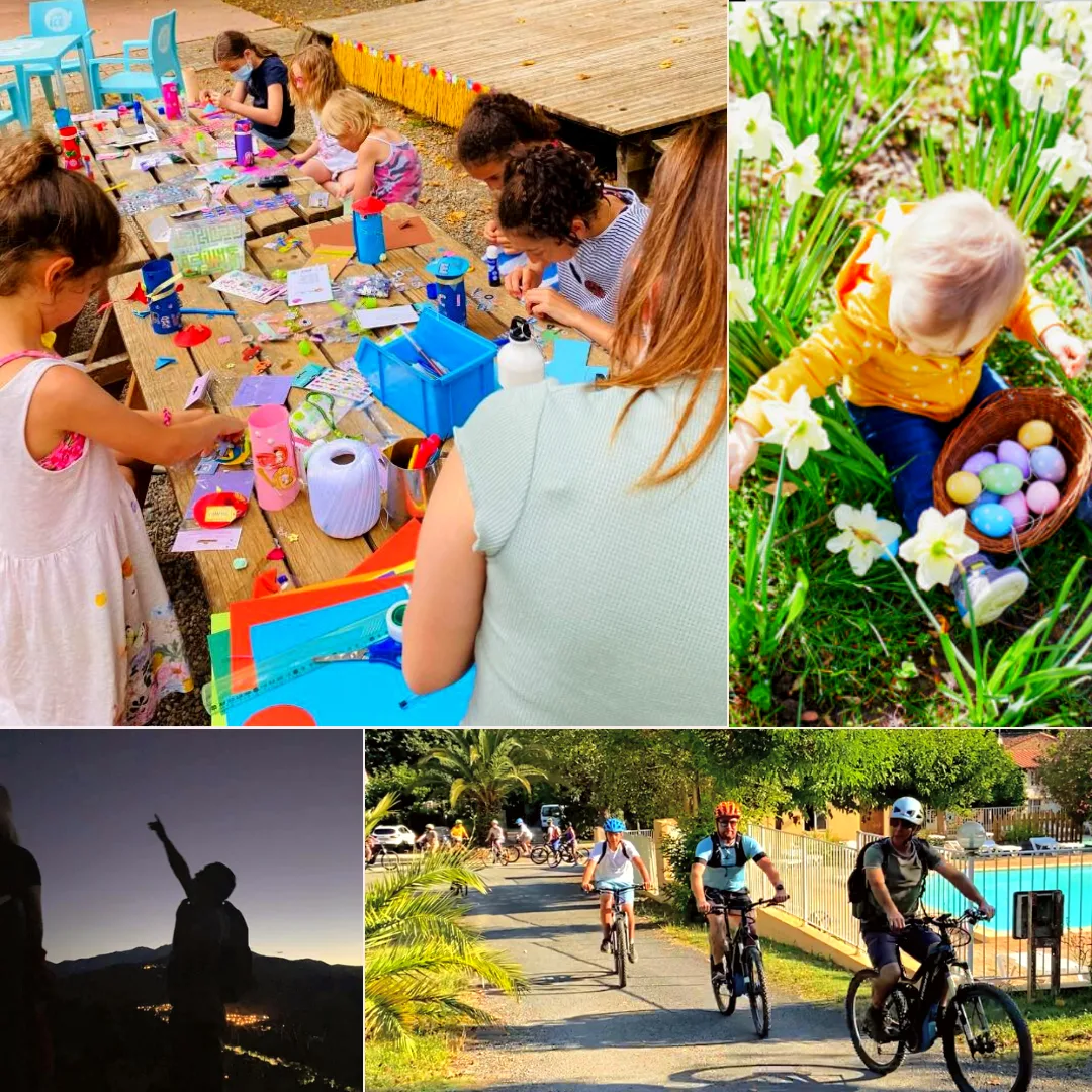 paques au aloha camping club dans le vallespir
